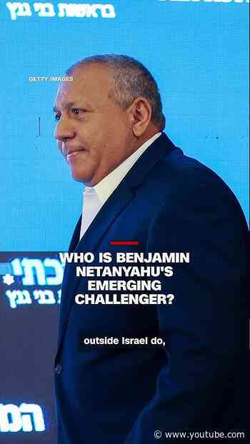 Who is Benjamin Netanyahu's emerging challenger?