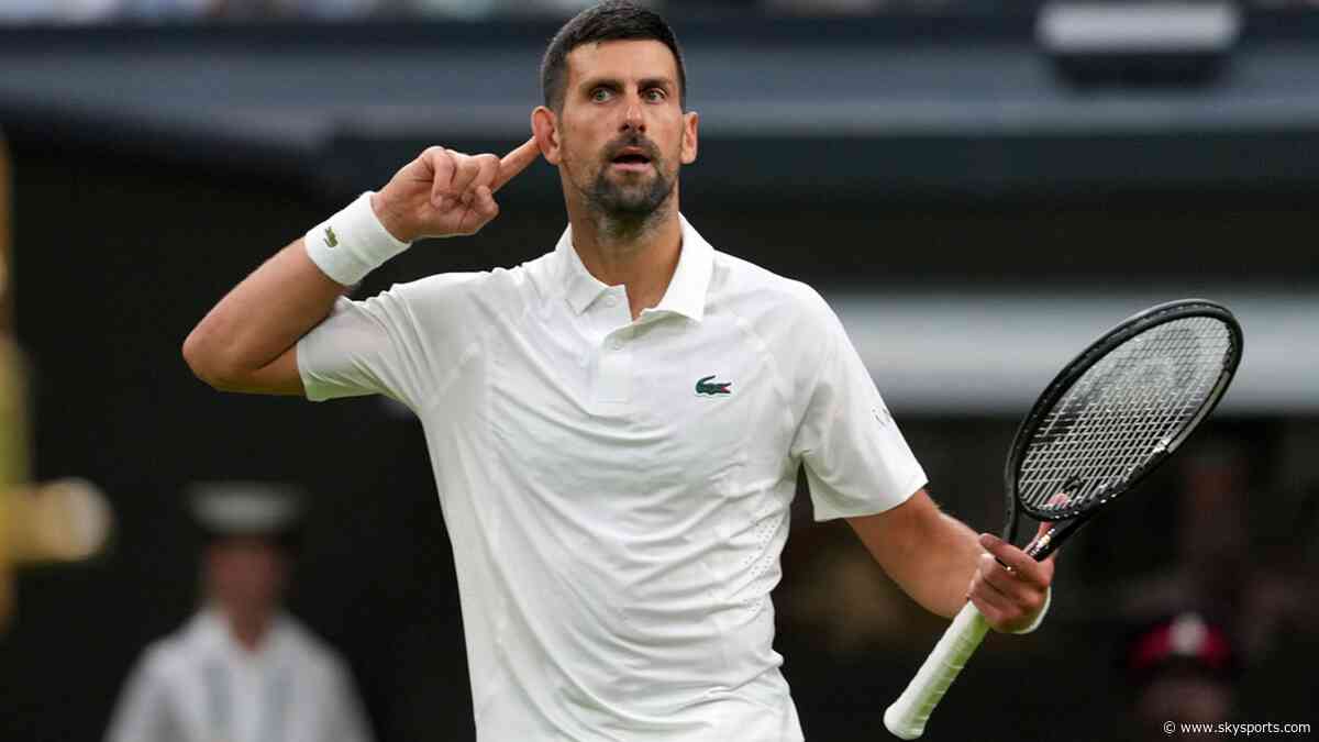 Djokovic and Sinner survive first-round scares to progress at Wimbledon