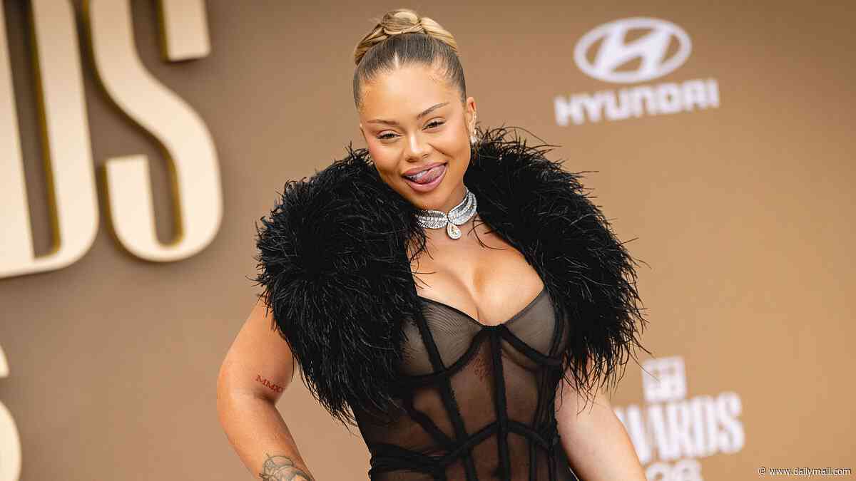 Latto flaunts her jaw-dropping BBL and incredible post-baby body in a sheer dress just ONE MONTH after giving birth