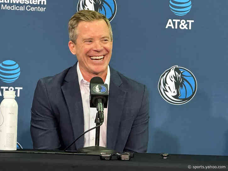 Dusty May never imagined coaching in NBA but says he prepared for jump to Mavs from college