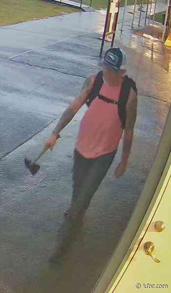 Harrah family-owned ballpark targeted in break-in; suspect leaves behind hatchet