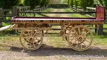 Historic horse-drawn carriage built in 1895 sells for six times expected price in bidding battle