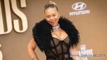 Latto flaunts her BBL and incredible post-baby body in a sheer dress and G-string just ONE MONTH after giving birth