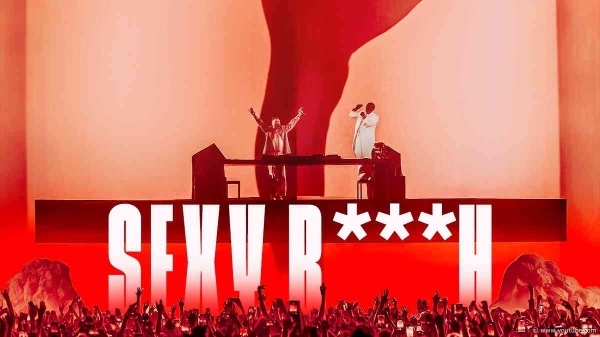 David Guetta & Akon - Sexy Bitch (Live @ Stade de France)