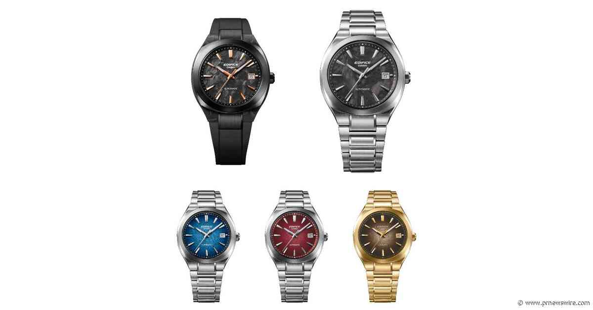 Casio s'apprête à lancer une montre EDIFICE mécanique à remontage automatique dont l'aspect évolue en fonction de la lumière