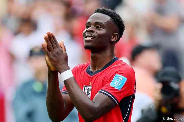 Saka struggling at the World Cup, says Wright, Neville
