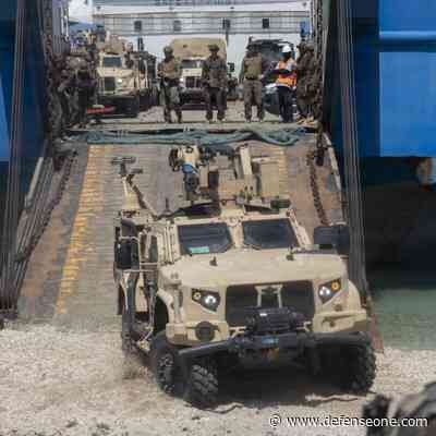 Marine Corps inks first contract for autonomous ground vehicle production