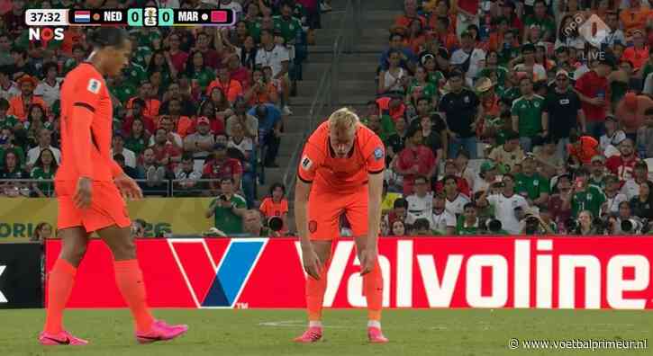 Groot bloedbad bij Oranje: Van Hecke loopt na eerdere charges ook hoofdwond op