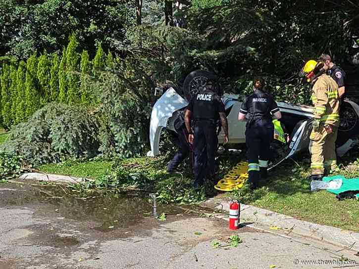 Amherstview resident, 24, charged in Bath Road collision