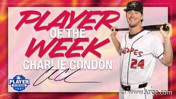 Isotopes' Condon is PCL Player of the Week