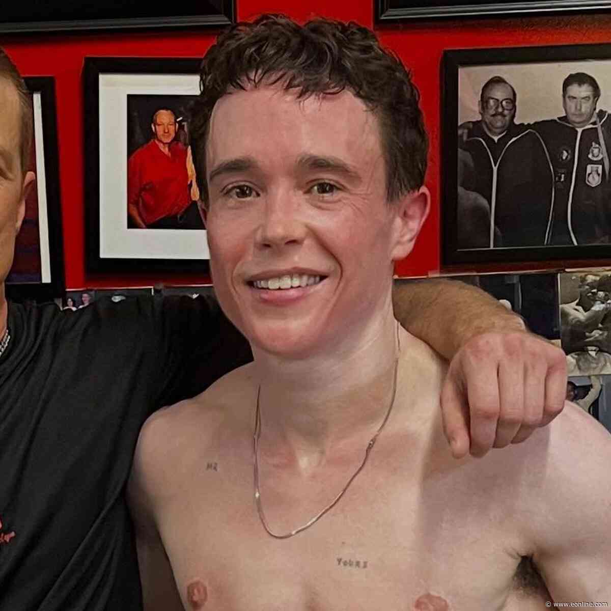Elliot Page Shows Off Ripped Physique After Getting "Hooked" on Boxing
