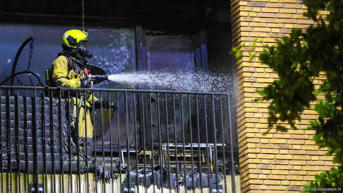 Appartementencomplex Sint-Oedenrode ontruimd vanwege uitslaande brand