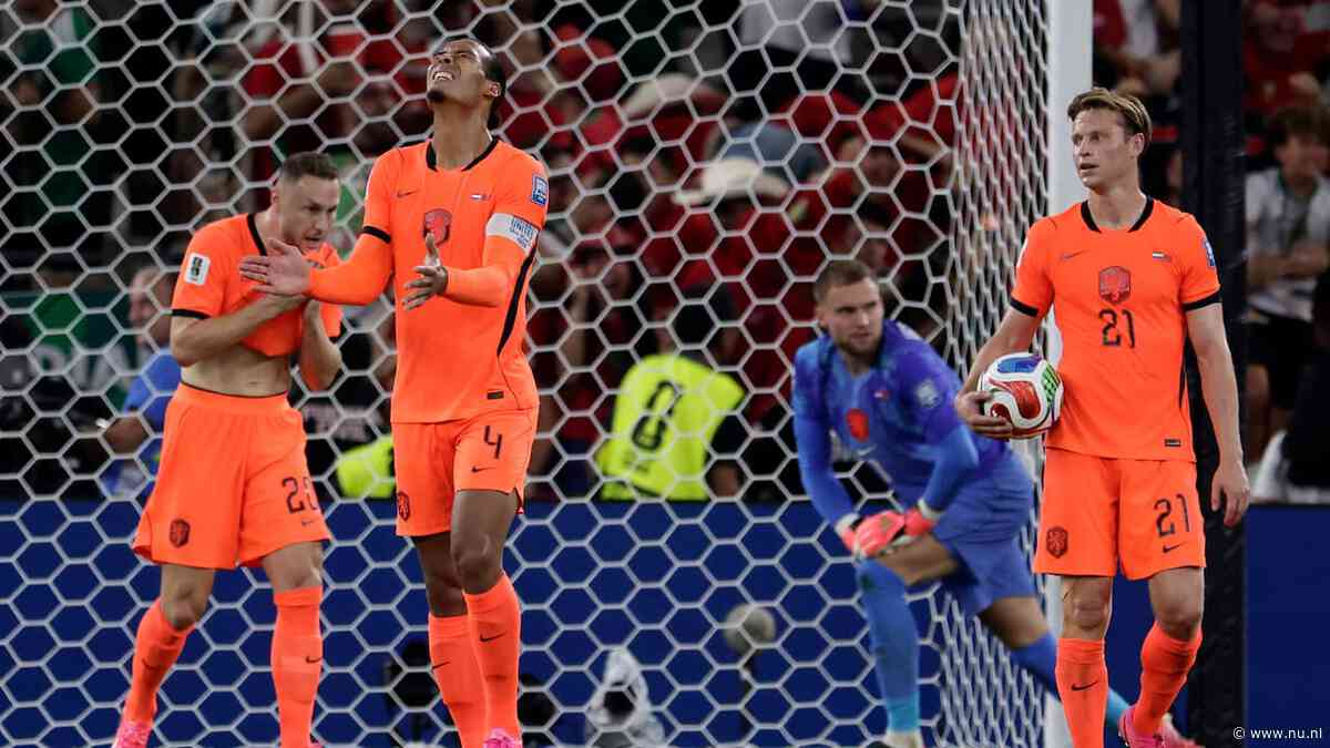 Oranje uitgeschakeld op WK na slijtageslag met penalty's tegen Marokko