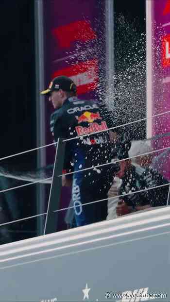 A trophy at home 🏡🏆 #F1 #RedBullRacing
