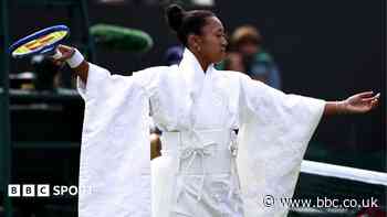 Osaka pays 'love and respect to Japan' in Wimbledon kimono