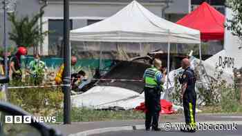 Eleven killed after plane carrying skydivers crashes in eastern France