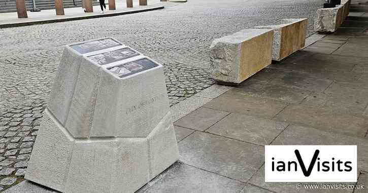Victorian Thames stones transformed into permanent benches outside St Paul’s