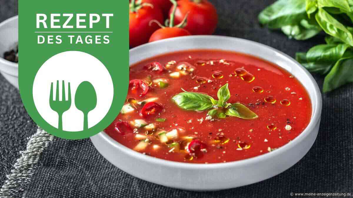Leichter Sommergenuss wie in Spanien: Erfrischende Paprika-Gazpacho für heiße Tage