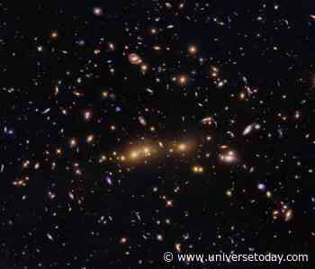 Hubble Spots Two Galaxy Clusters in the Process of Merging