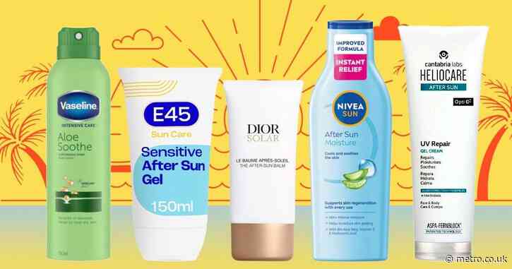 The 6 best aftersun lotions and gels to soothe sunburn in the UK heatwave