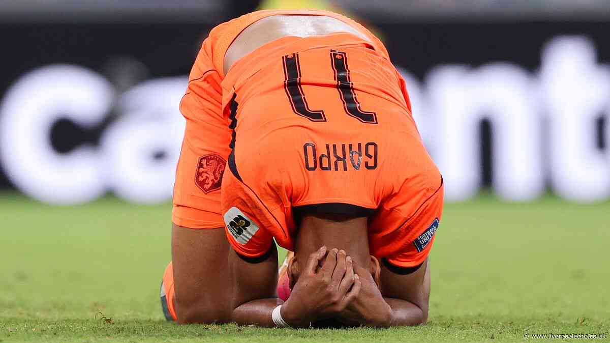 Cody Gakpo breaks down in tears in emotional World Cup moment after death of child