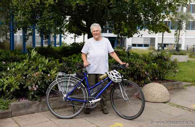 Nicht aufhören, sonst ist es für immer: 80-Jährige weiter auf Spendenradtour