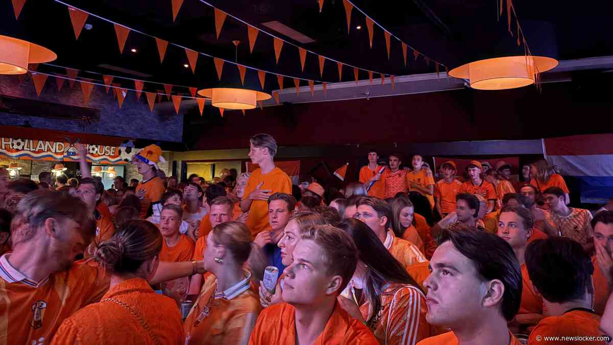 Nachtbrakers zien Oranje in de vroege ochtend al gapend sneuvelen na penaltyreeks: ’Ik kan gelijk door naar mijn werk’