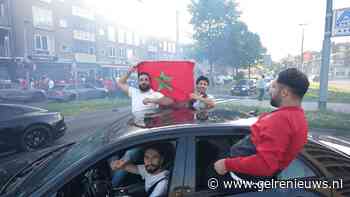 Toeterende auto’s en vuurwerk na overwinning van Marokko