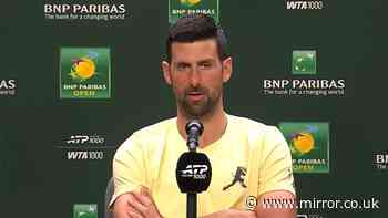 Novak Djokovic had clear answer between Rafael Nadal and Roger Federer in top five ranking