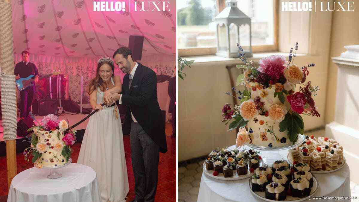 Lady Marina Windsor's showstopping wedding cake revealed - plus exclusive behind-the-scenes video