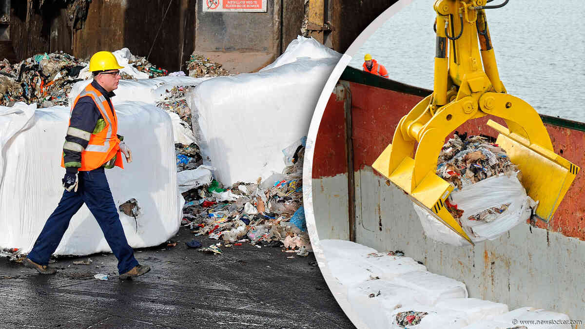 Nederlandse afvalbedrijven lossen milieuproblemen op van buurlanden: ’Geen schande als treinen met afval uit Rome of uit Warschau naar ons komen’