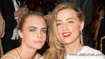 Cara Delevingne finally confirms she WAS romantically involved with Amber Heard during Aquaman star's high-profile divorce from Johnny Depp and says 'he was driven crazy by jealousy'