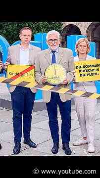 Aktionstag „Kommunen am Limit“: Unser Verwaltungsvorstand zeigt klare Haltung!