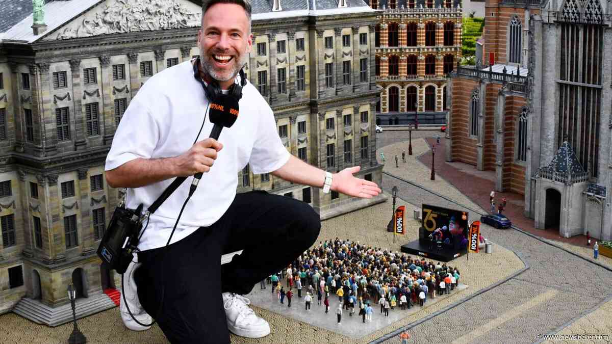 Radiostation 100% NL vereeuwigt André Hazes in Madurodam: eerbetoon voor 75ste verjaardag