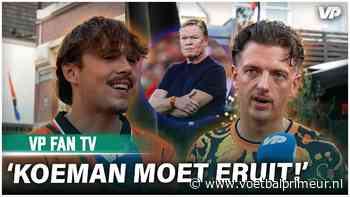 Oranje-fans spreken van 'grote deceptie' na WK-exit: 'Koeman moet eruit'