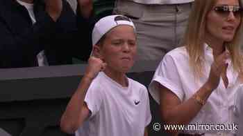 Novak Djokovic's son stuns John McEnroe with behaviour at Wimbledon