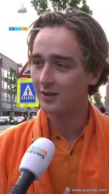 Nederlanders en Marokko vieren samen feest na verlies Oranje | RTL Nieuws