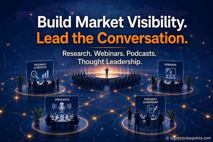 How Supply Chain Technology Providers Can Build Market Visibility with Research, Webinars, Podcasts, and Thought Leadership