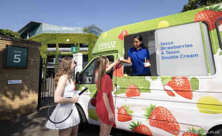 Tesco announces ‘strawberries and cream’ activation for Wimbledon