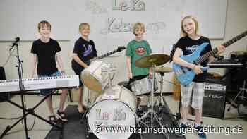 Bloß keine Kinderlieder: Diese Braunschweiger Grundschüler spielen Rockmusik