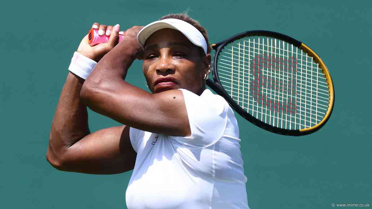 What time is Serena Williams playing at Wimbledon today?
