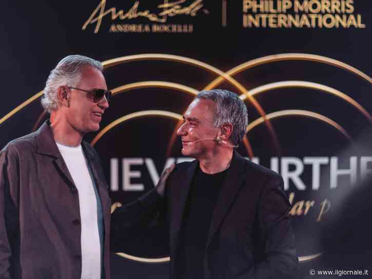 Philip Morris International e Andrea Bocelli presentano “Believe. Further”