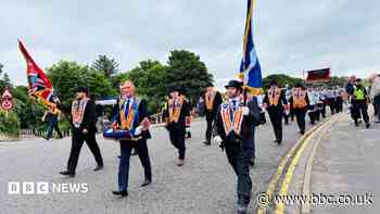 First Orange Order march held in north east for 25 years