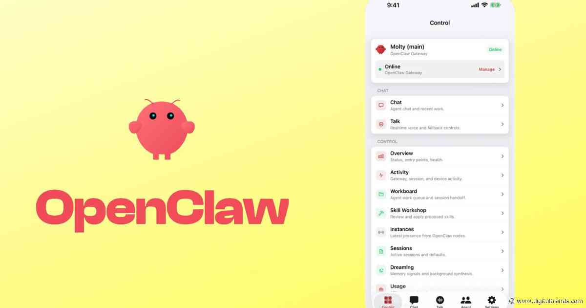OpenClaw lands on Android and iOS, turning your phone into a control hub for your AI agent