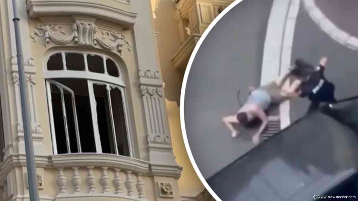 Beelden: ravage na bomaanslag op Oekraïense miljardair