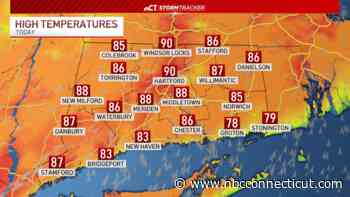 Very warm Tuesday, intense heat and thick humidity expected starting Wednesday