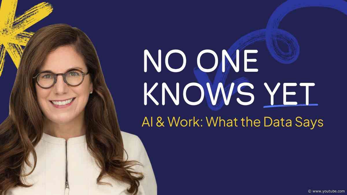 Nobody Knows What AI Means for Work — Yet | Amy Dufrane, HRCI