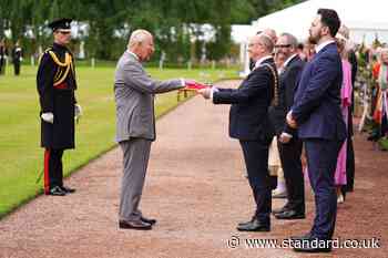 King attends Ceremony of the Keys as Royal Week gets under way in Scotland