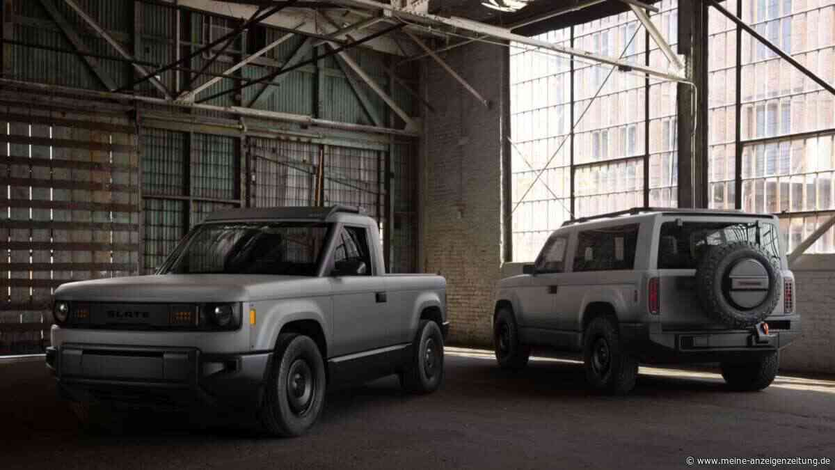 Model T der E-Zeitalters – Slate Elektro-Pick-up