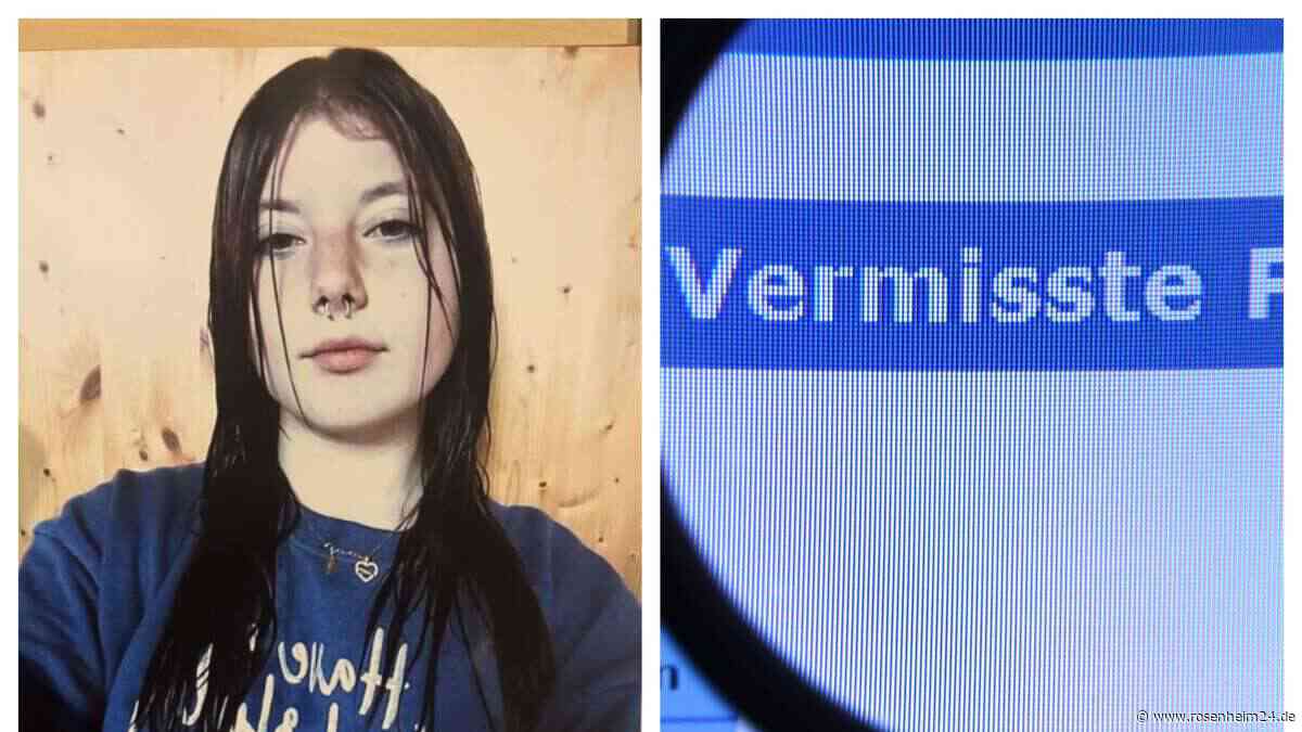 Mädchen (15) aus Rosenheim vermisst: Polizei bittet Bevölkerung um Mithilfe